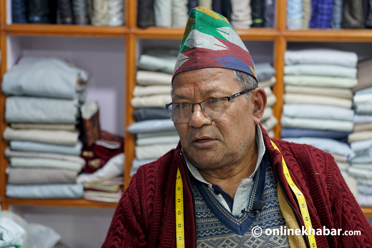 Hera Bahadur Shakya: 74-year-old royal daura-suruwal tailor