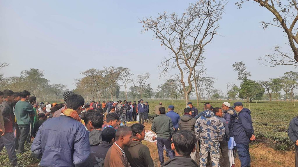 Two people were found dead in mysterious circumstances in a tea estate in Jhapa on Tuesday, January 24, 2023. 