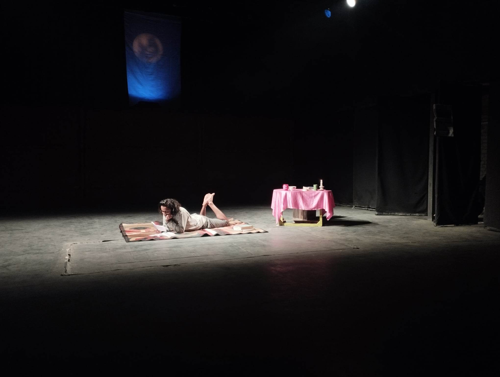 Learning from Barun Kar, Nepali theatres hope to improve light designs