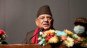 Pushpa Kamal Dahal calls for unity among progressive forces to institutionalise achievements
