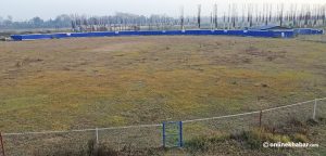 Work on Gautam Buddha Cricket Stadium slows down