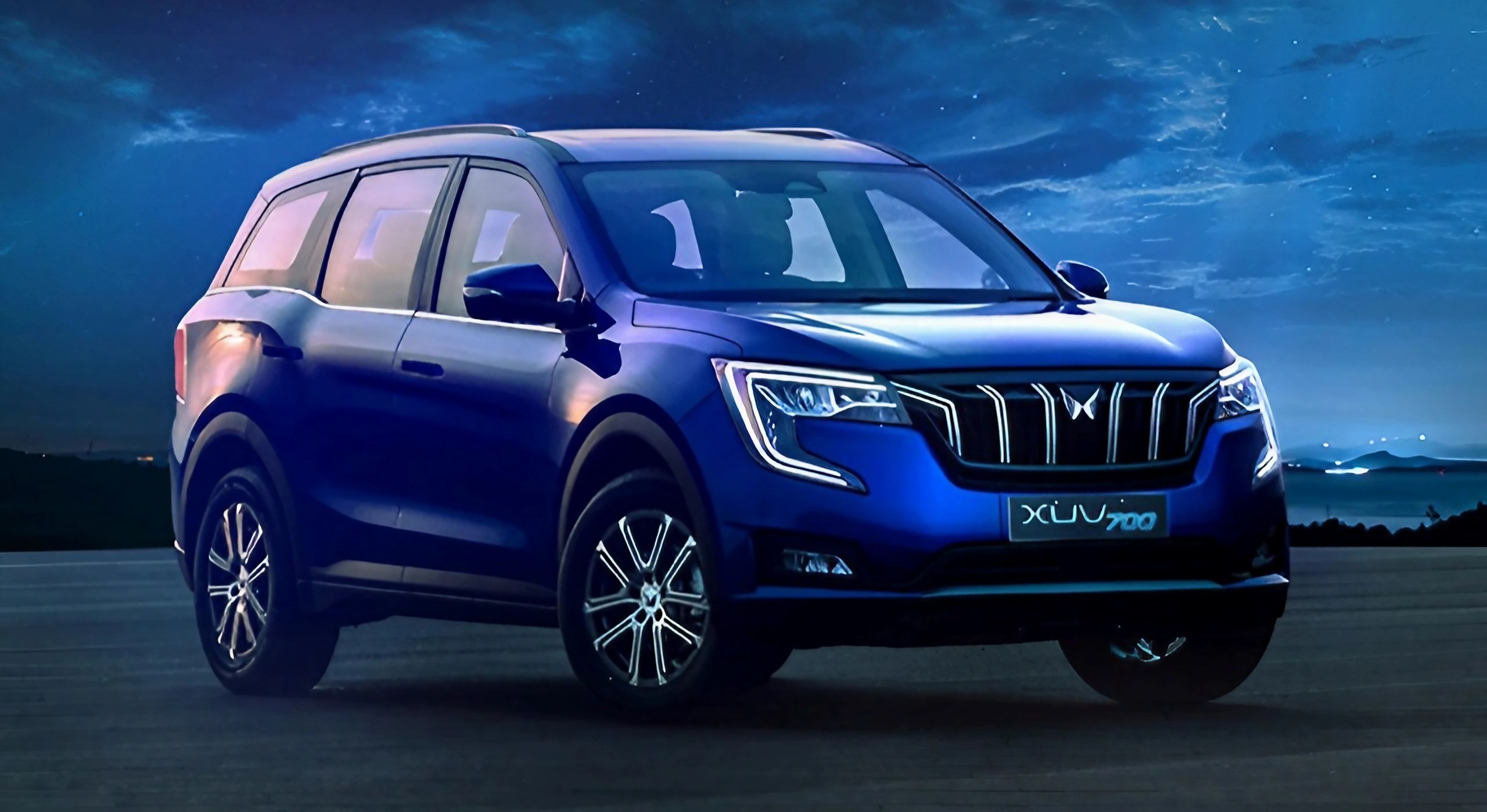 Mahindra XUV700 Production Spec With New Logo - Render In 7 Colours