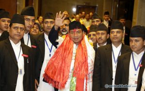 Nepal’s vice president Nanda Bahadur Pun has nothing but frustration as he leaves office