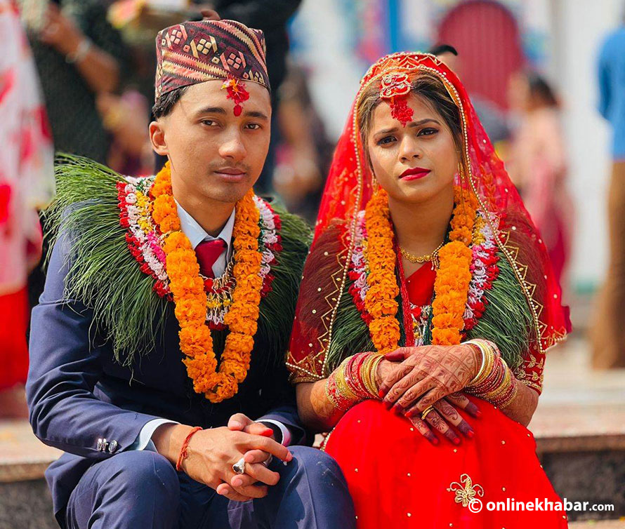 Niharika Rajput and Shiva Raj Shrestha get married in Janakpurdham, on Friday, February 10, 2023. 
