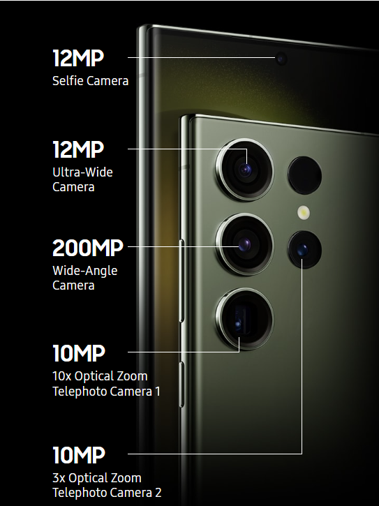 Samsung Galaxy S23 Ultra 5G - Camera & Specs