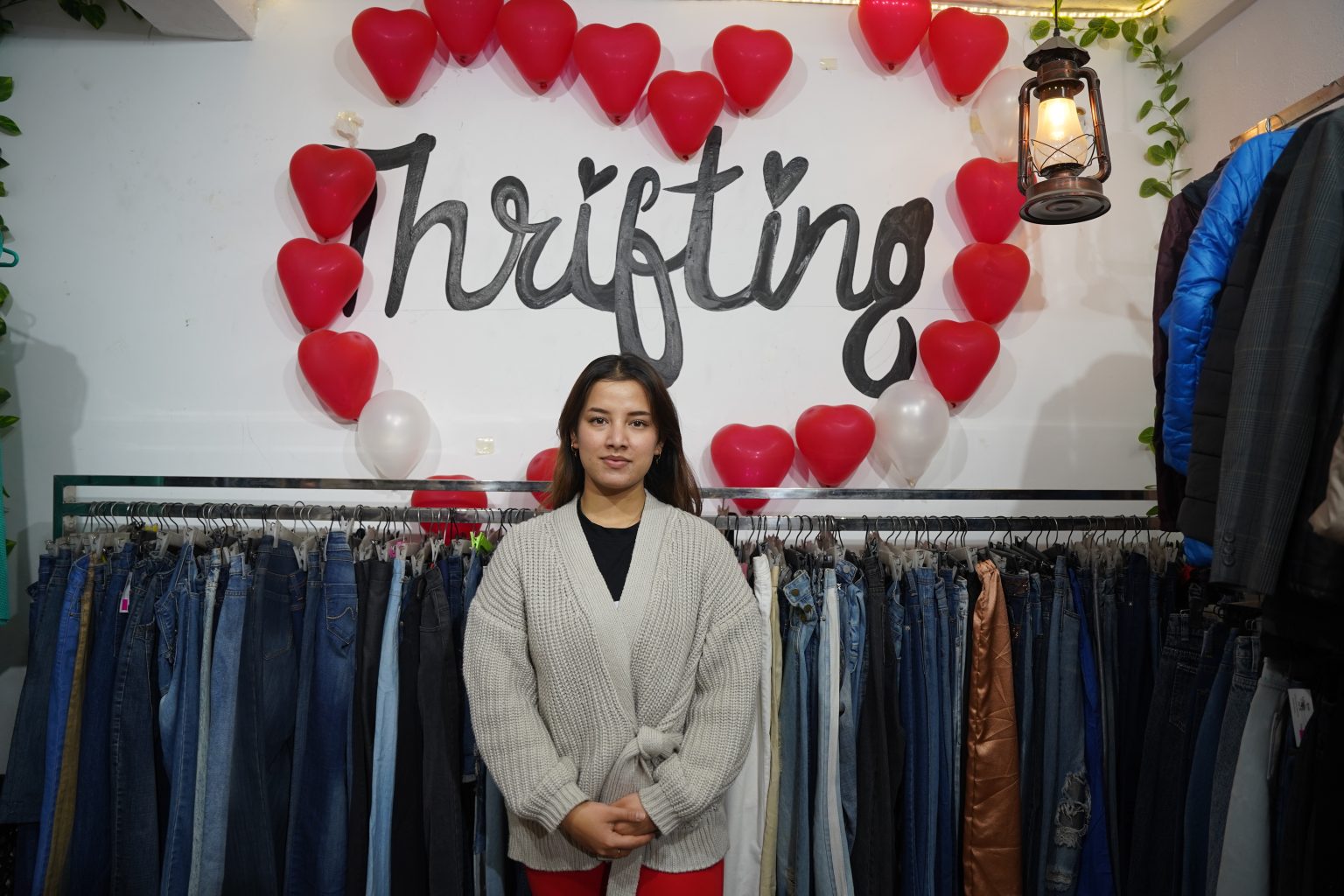 Grey side bag for women  Antidote - Thrift Store in Kathmandu