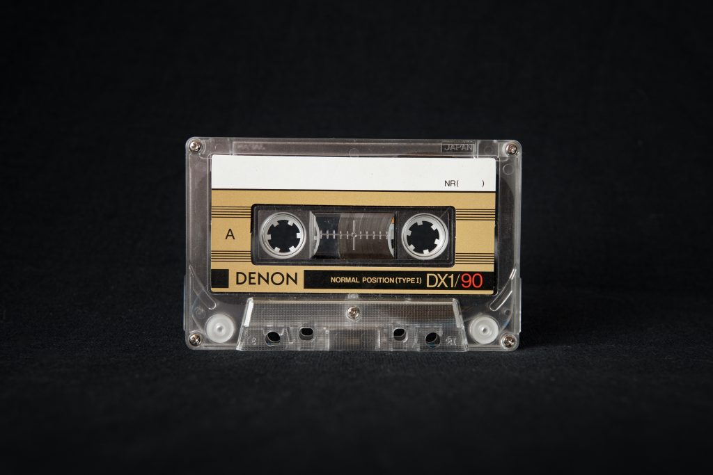 Cassette. Photo: Pexels