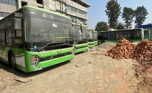 37 Sajha Yatayat electric buses gather dust due to lack of infrastructure