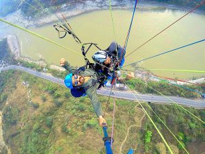 Chitwan aspires to replace Pokhara as Nepal’s most favoured paragliding destination