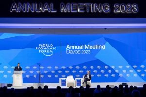 How can Nepal benefit from opportunities like the Davos Conference?