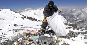 35,700 kgs of garbage collected under the Clean Mountain campaign