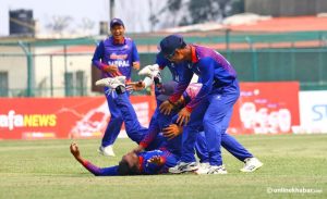 ICC Men’s Cricket World Cup League 2: Nepal retain ODI status by beating UAE by 177 runs