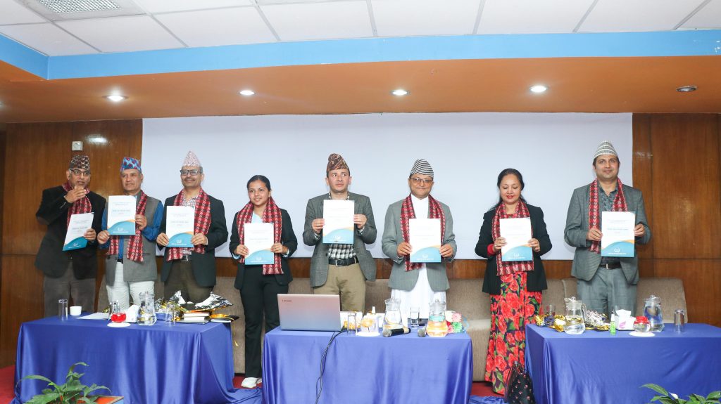 The Status of Child Nutrition in Nepal 2023 report about the nutritional status of women and children in Nepal, prepared by Jagriti Child and Youth Concern Nepal (JCYCN), is released in Kathmandu, on Friday, March 24, 2023. Photo: JCYCN