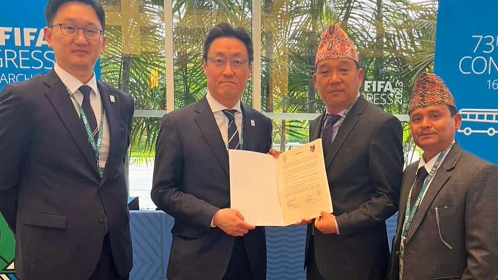 Korean FA pays Nepal Coach Salary