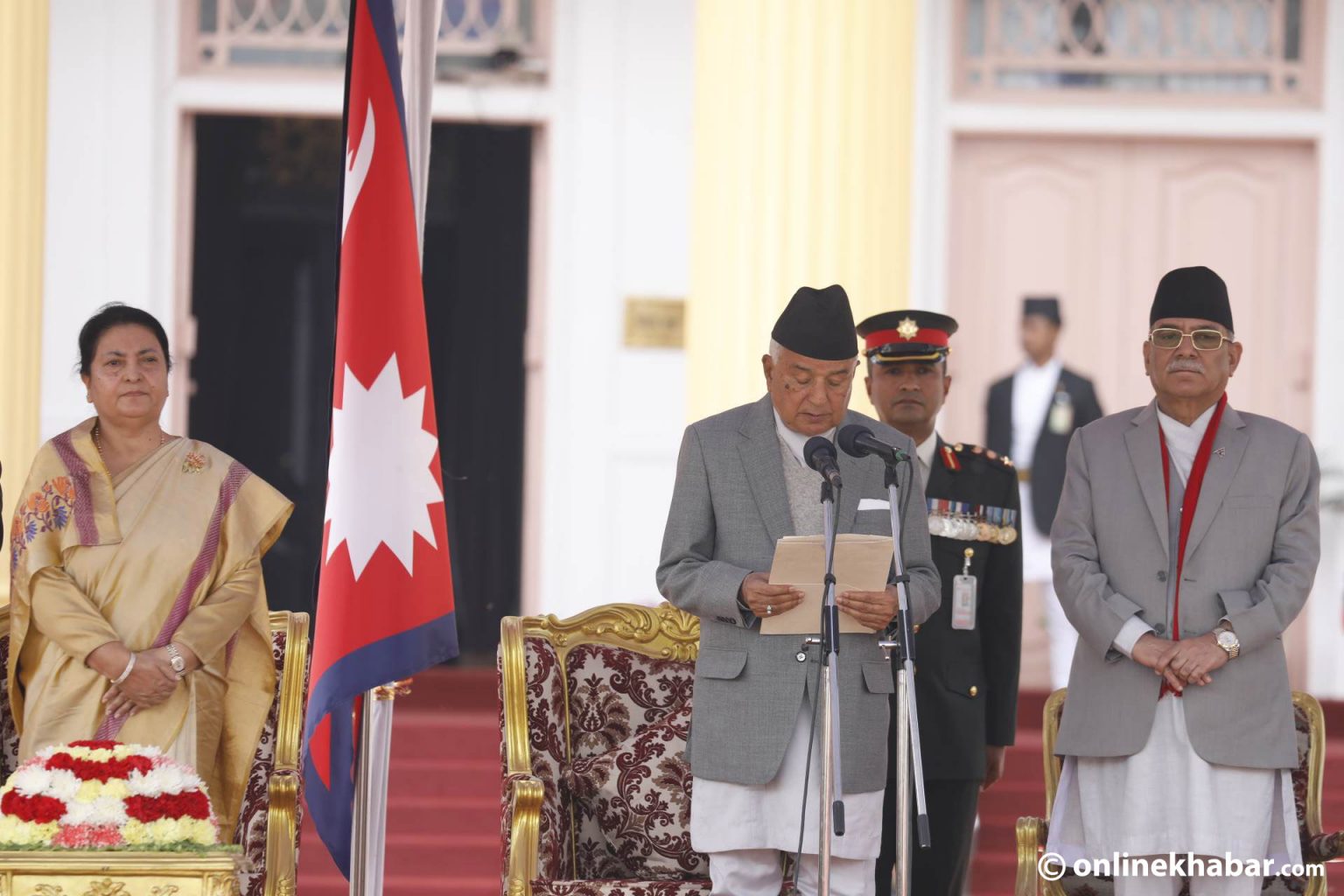 ram-chandra-paudel-takes-over-as-nepal-president-onlinekhabar-english