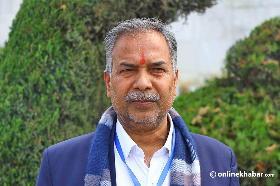 Ram Sahaya Prasad Yadav. Photo: Aryan Dhimal