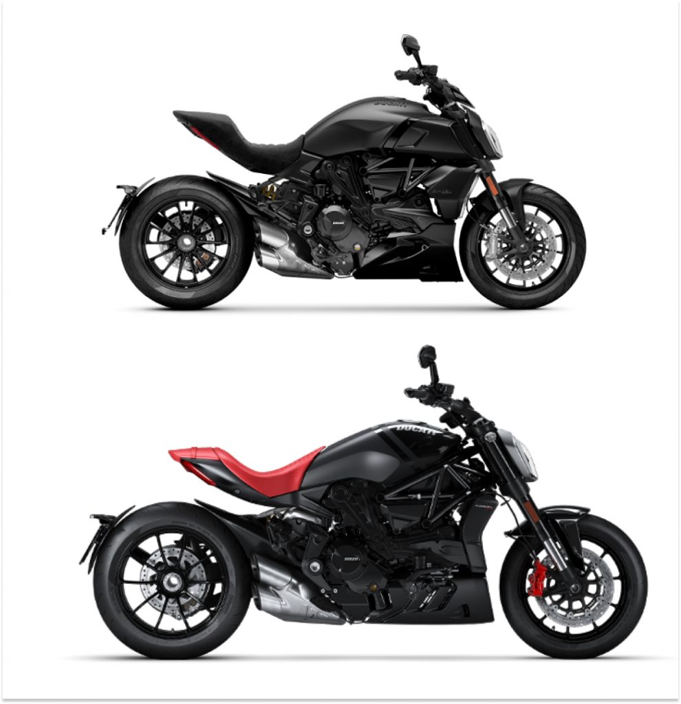 Ducati Diavel and XDiavel: Photo: Ducati