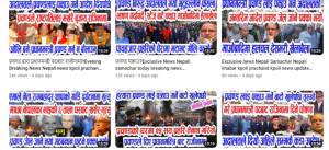 How false headlines and thumbnails on YouTube spread misinformation in Nepal