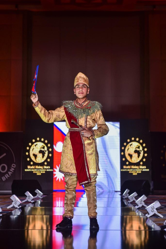 Nepali child singer Prasun Jung Pokhrel. Photo: Raj Baraili