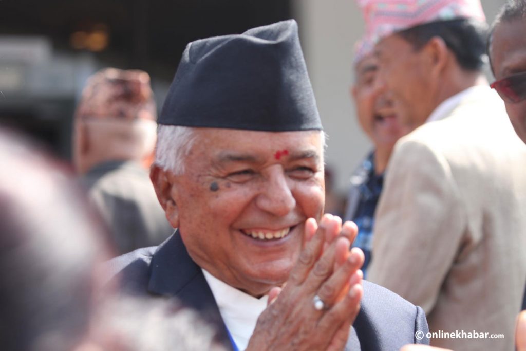 Ram Chandra Paudel has been elected the president of Nepal on Thursday, March 9, 2023. Photo: Chandra Bahadur Ale