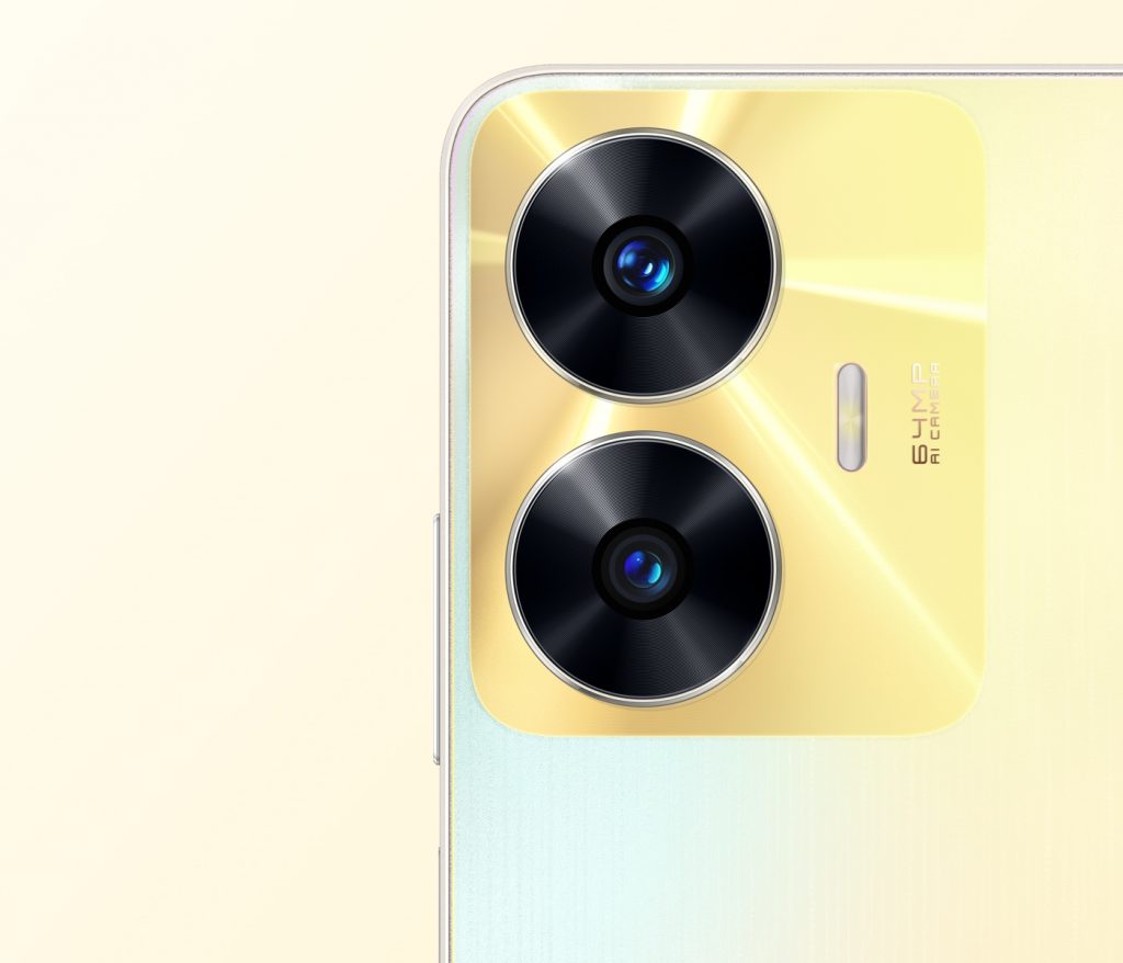 Realme C55 rear camera. Photo: Realme India