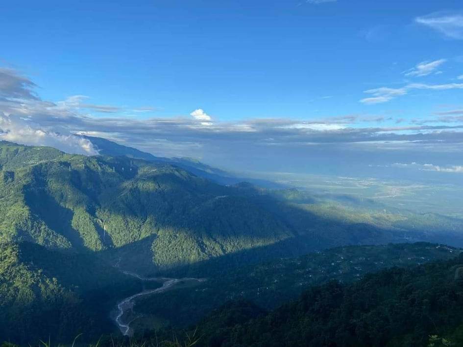 A view as seen from Jhandidanda.