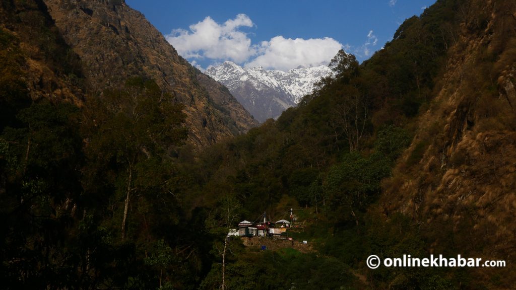 Pairo is a small village you meet during the Langtang valley trek.