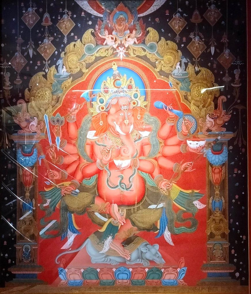 Artist Lok Chitrakar's Lord Ganesh