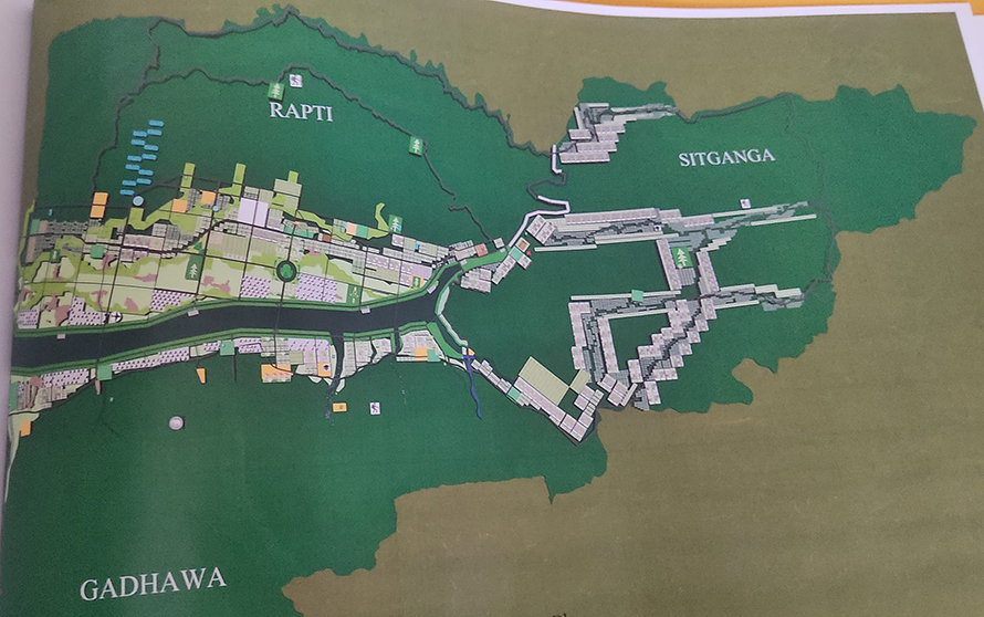 A blueprint for the development of Bhalubang, Deukhuri Valley, as the capital of the Lumbini province