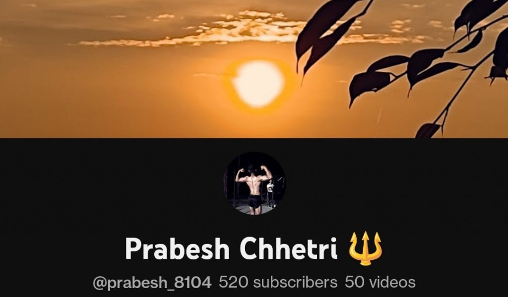 Prabesh Chhetri Nepali fitness youtube (2)