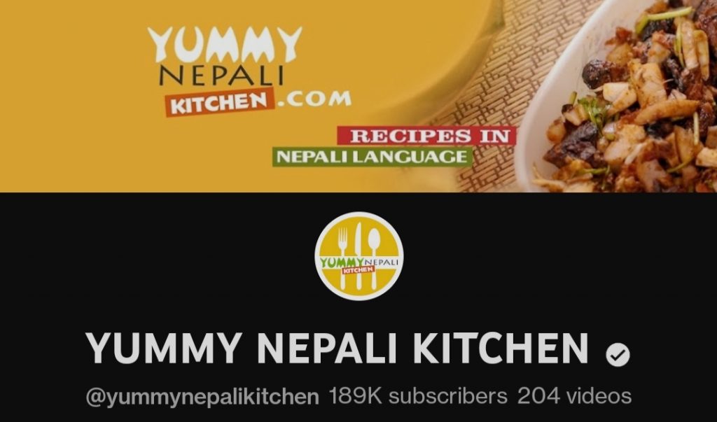 1. Yummy Nepali Kitchen Nepali food youtubers (6)