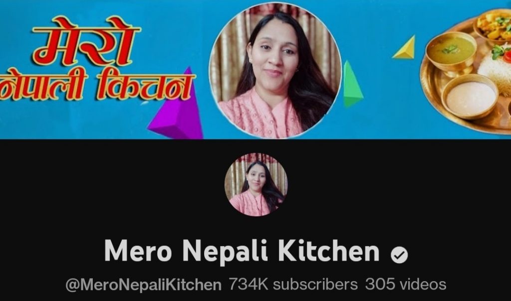 Mero Nepali Kitchen Nepali food youtubers (1)