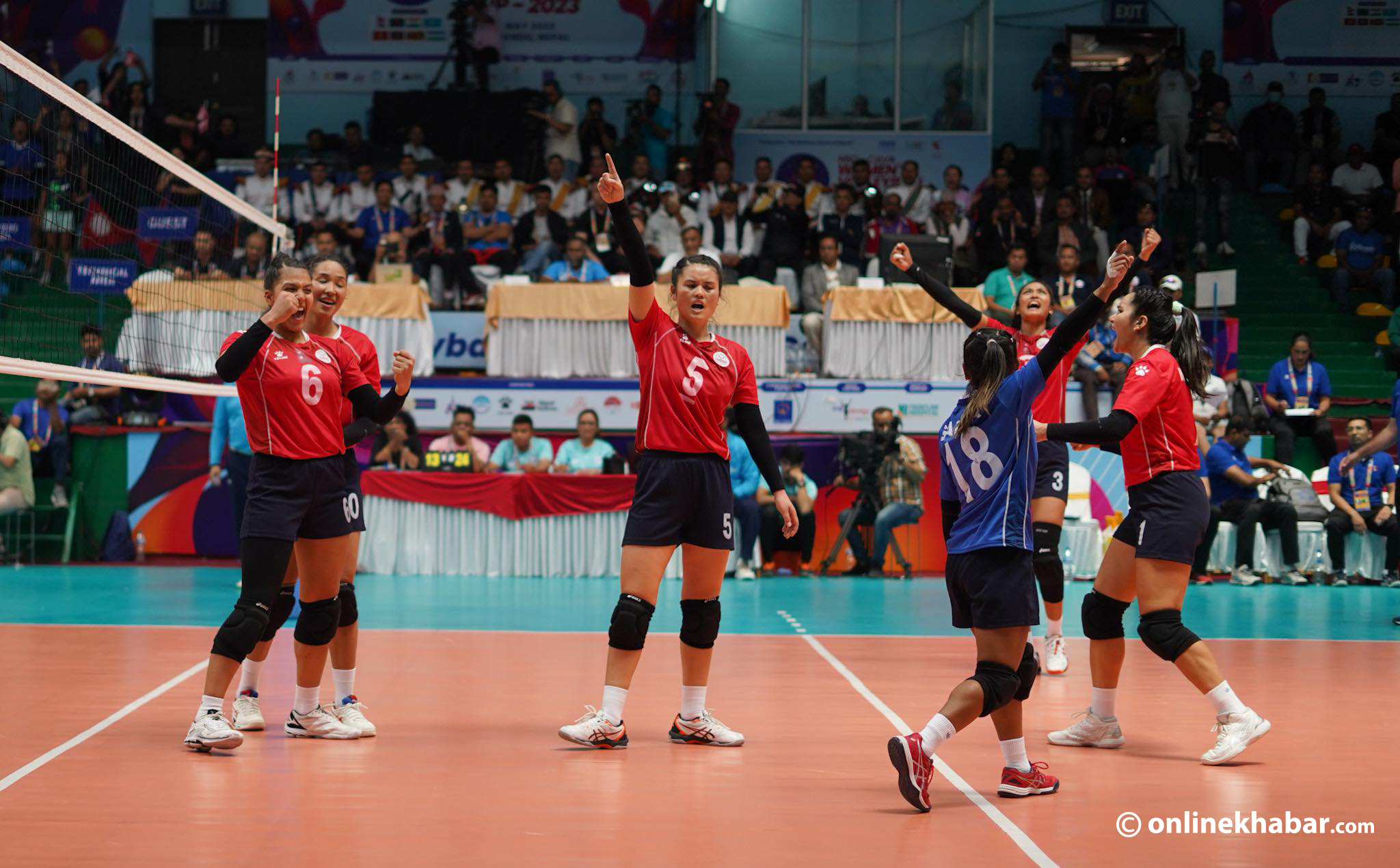 CAVA Women’s Volleyball: Nepal beat Uzbekistan to finish 3rd
