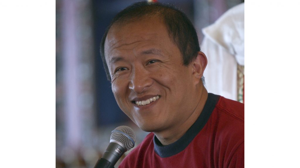 Famed Bhutanese Buddhist guru and filmmaker Khyentse Norbu, also known as Dzongsar Jamyang Khyentse Rinpoche