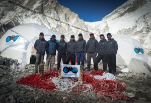 Everest season starts as Imagine Nepal fixes rope to the summit