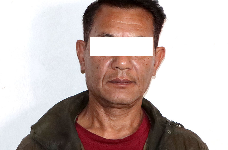 Om Shakya, Kathmandu, arrested 