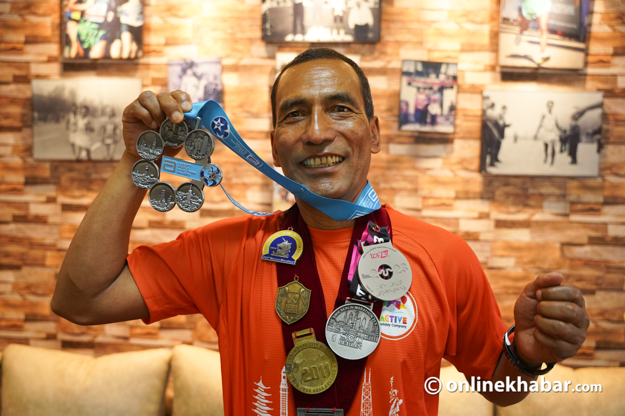 Ram Krishna Maharjan: Conoce al único corredor de Nepal que completó el World Marathon Majors