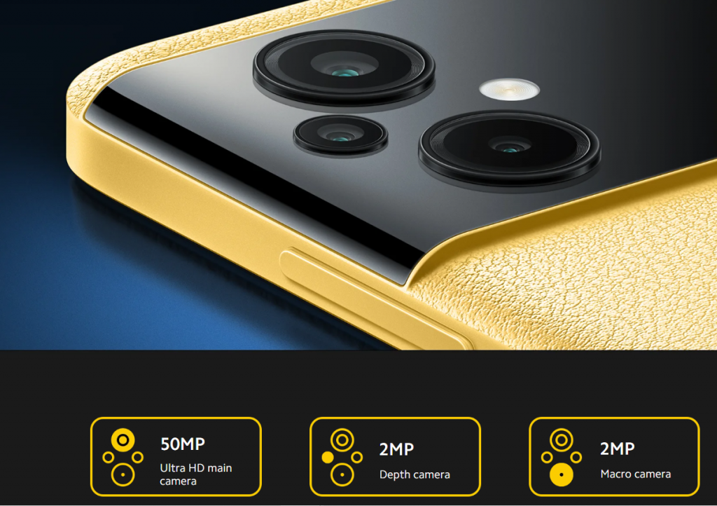 POCO M5 camera specs. Photo: Mi Nepal