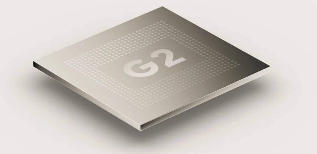 Google Pixel Tablet's Tensor G2 processor. Photo: Google