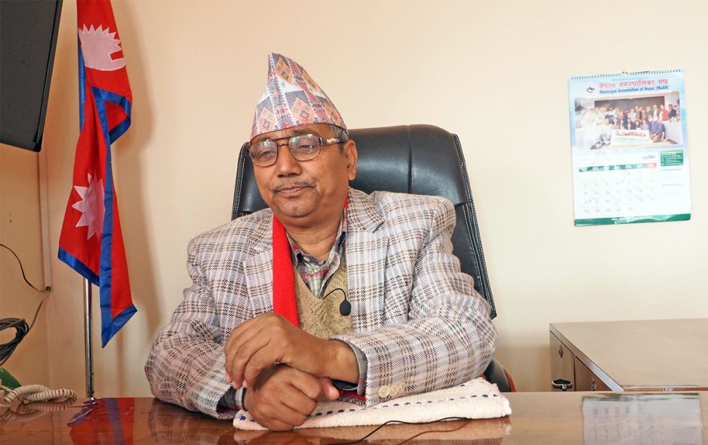 Tulsipur Mayor Tikaram Khadka 