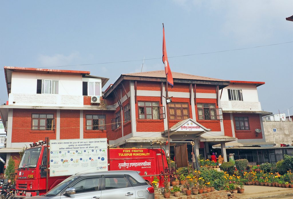 Tulsipur Sub-metropolitan office. Photo: Asmita Khadka