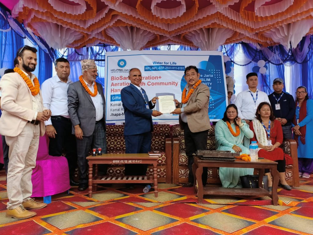  Over 200 types of medical supplies related to surgery and laboratory have been handed over to Kamal Rural Municipality Hospital, Jhapa.