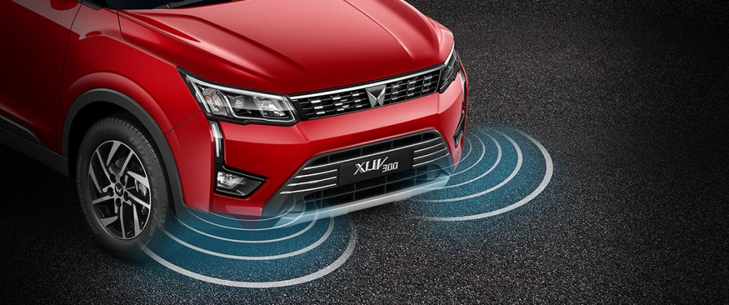 Mahindra XUV 300 with parking sensors. Photo: Mahindra