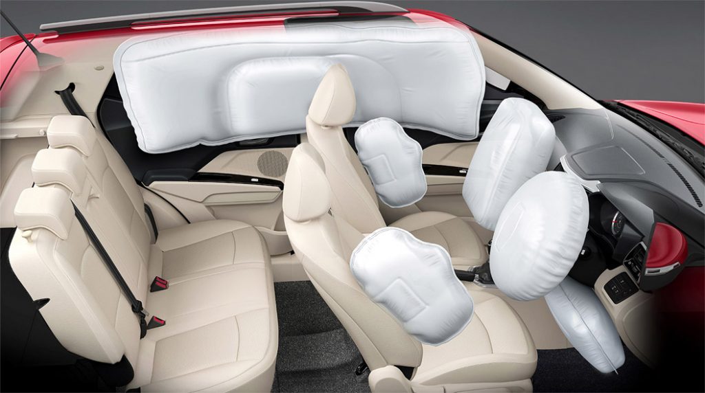 Airbags in Mahindra XUV 300. Photo: Mahindra