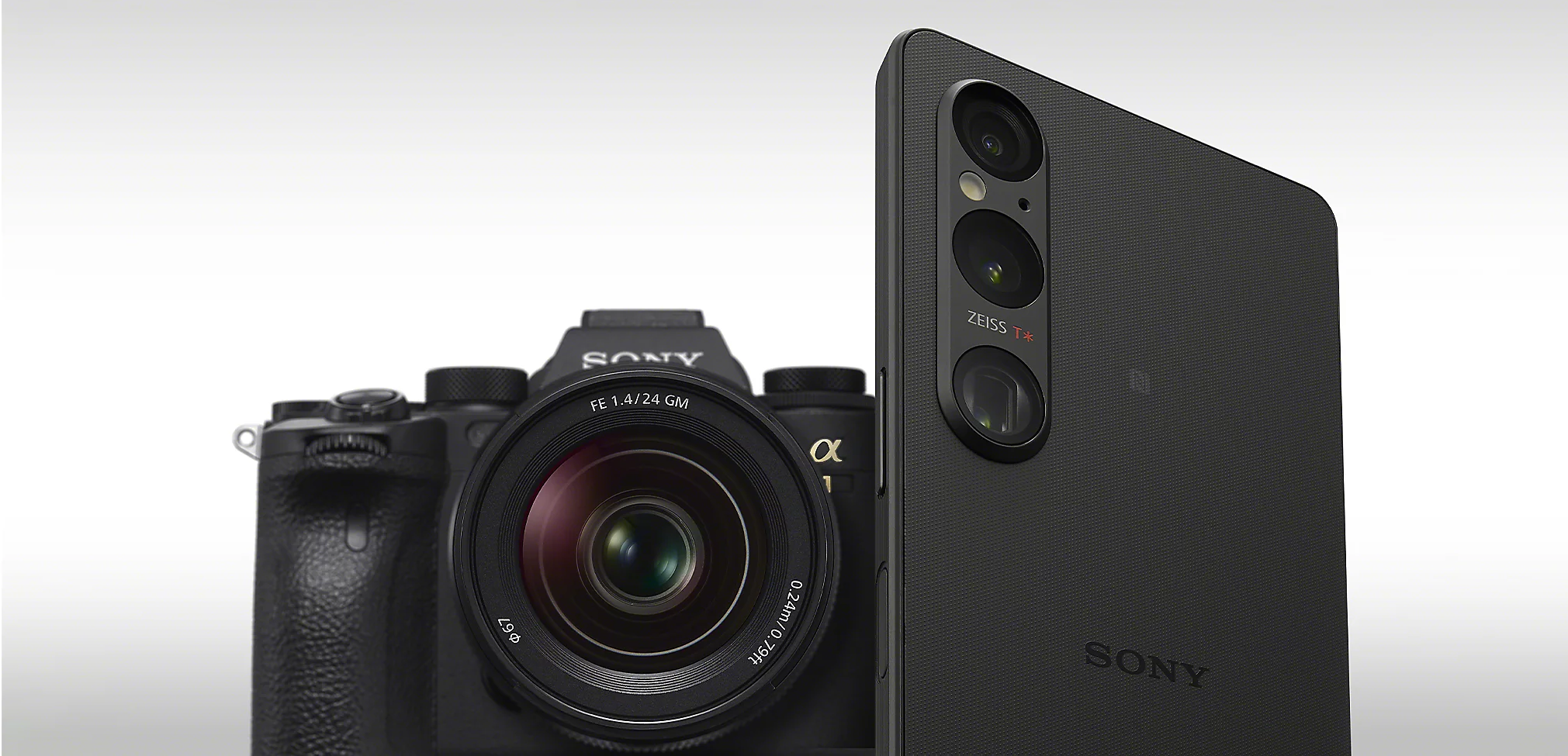 Sony Alfa series and Sony Xperia 1 V. Photo: Sony