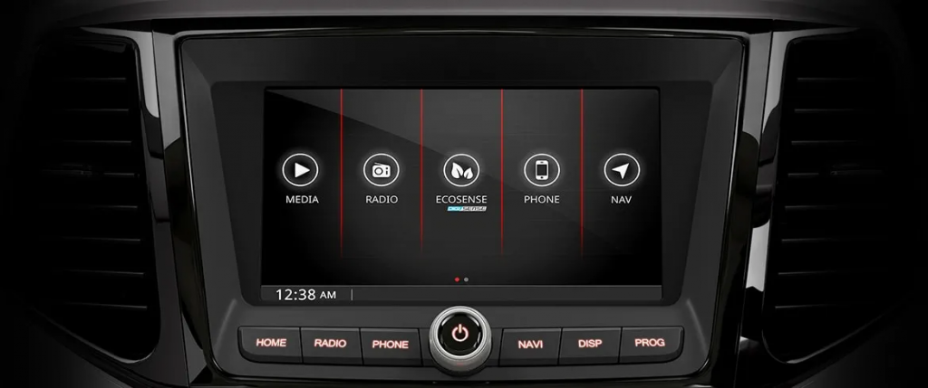 Infotainment system in Mahindra XUV 300. Photo: Mahindra