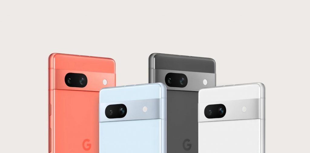 Colours Google Pixel 7a. photo: Google