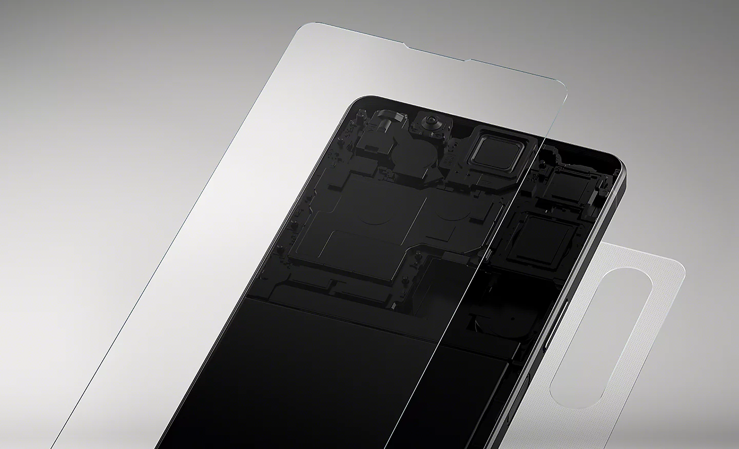 Sony Xperia 1 V glass protection. Photo: Sony