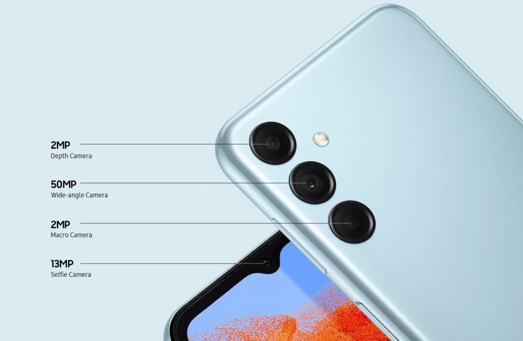 Samsung Galaxy M14 5G camera specs. Photo: Samsung