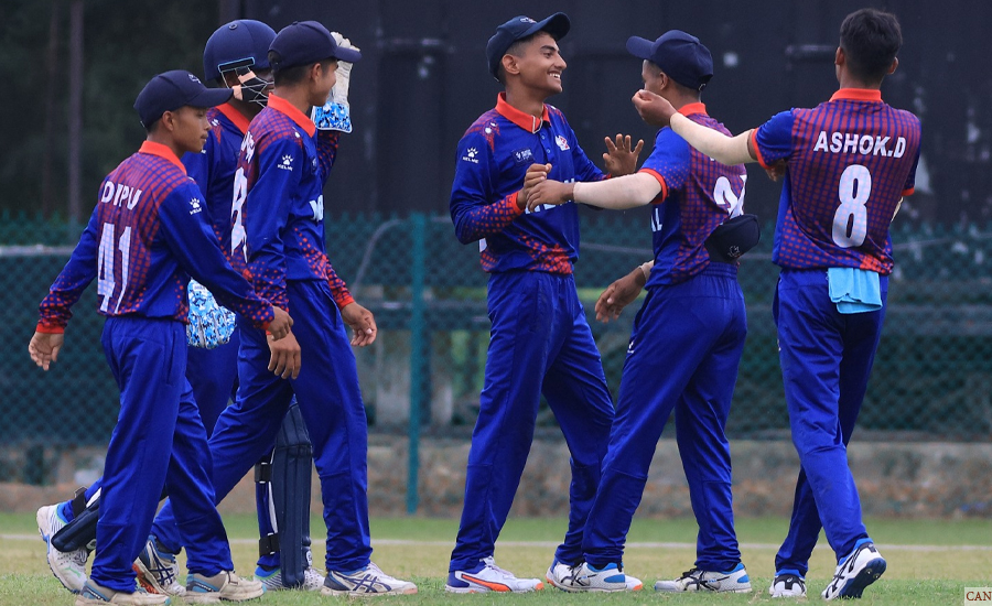 Nepal reach the semi-final of ACC East Zone U16 Cup Cricket